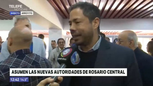 Di Pollina asumió como nuevo presidente de Rosario Central