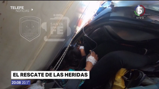 Milagro en el acceso sur: así fue el impactante rescate de las mujeres atrapadas bajo un camión