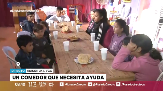 Un comedor infantil de Villa Gobernador Gálvez pide ayuda