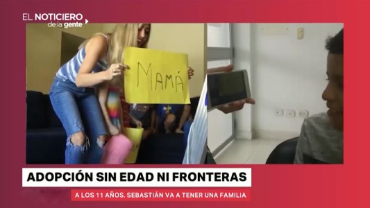La historia de Sebastián y una familia sin fronteras
