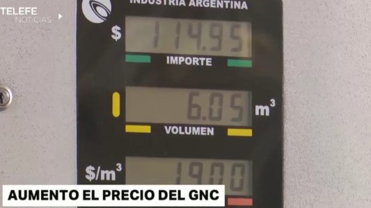 Tras la suba de los combustibles líquidos, también aumentó el GNC