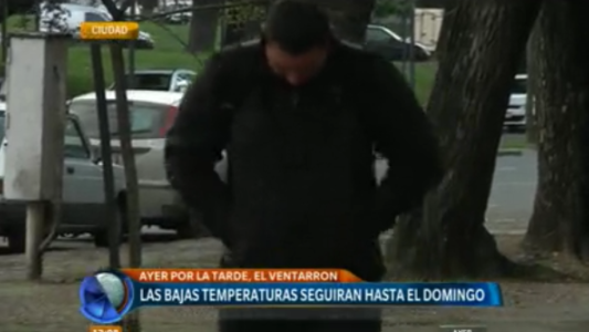 Las bajas temperaturas seguirán hasta el domingo