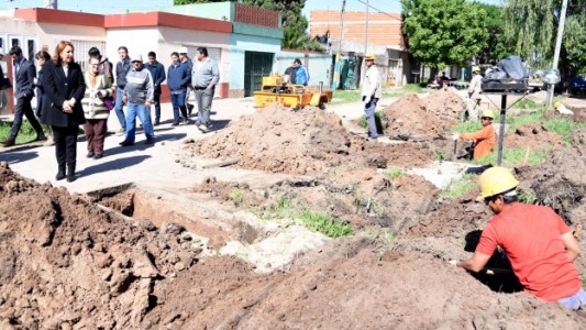 Fue puesto en marcha el Aliviador III de Rosario, en Empalme Graneros