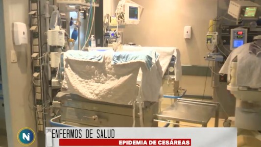 Enfermos de salud: epidemia de cesáreas