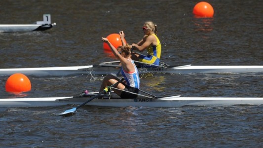 La primera medalla dorada argentina llegó en remo