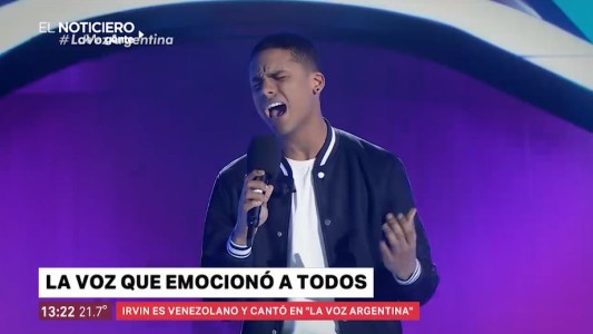 De Venezuela a "La Voz Argentina"