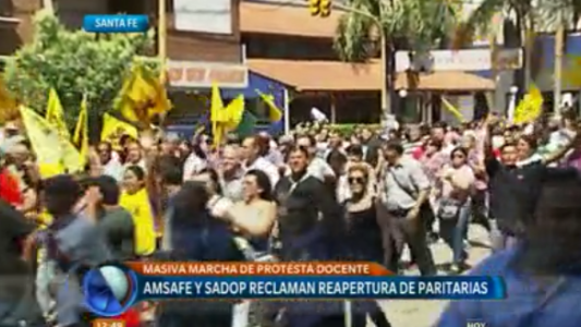 Amsafe y Sadop reclaman reapertura de paritarias