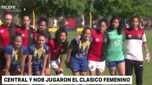Newell's y Central jugaron el clásico de fútbol femenino