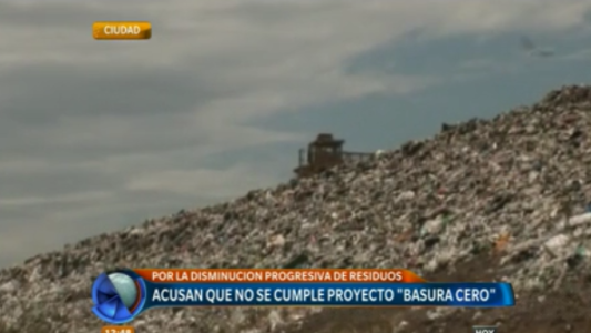Acusan que no se cumple el proyecto "basura cero"