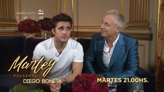 "Marley presenta" con Diego Boneta, el actor que protagonizó la serie de Luis Miguel