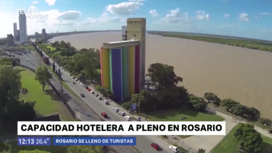 Rosario se llenó de turistas durante el fin de semana largo