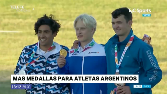 Juegos de la Juventud: más medallas para atletas argentinos