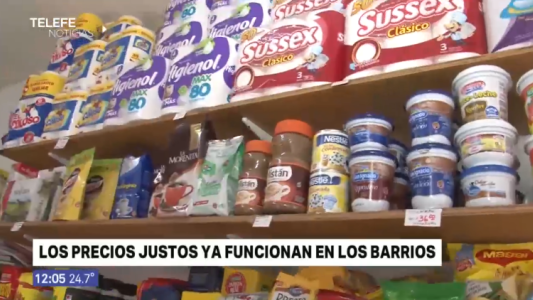 Comercios ya ofrecen mercadería con Precios Justos