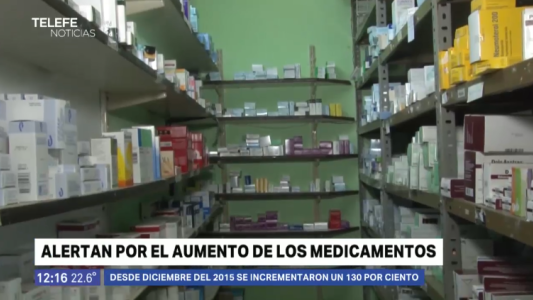 Los medicamentos aumentaron un 130% en tres años