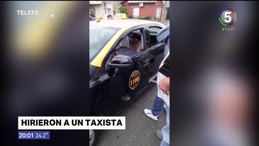 Balearon a un taxista para robarle la recaudación