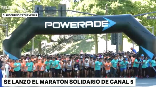 Se viene el Maratón Solidario Canal 5 de Rosario, ya un clásico en la ciudad
