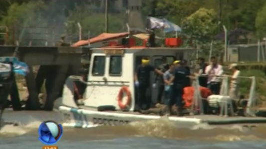 Hallaron un cadaver en aguas del río Paraná