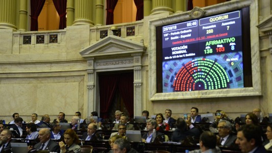 Presupuesto 2019: el Gobierno consiguió la media sanción