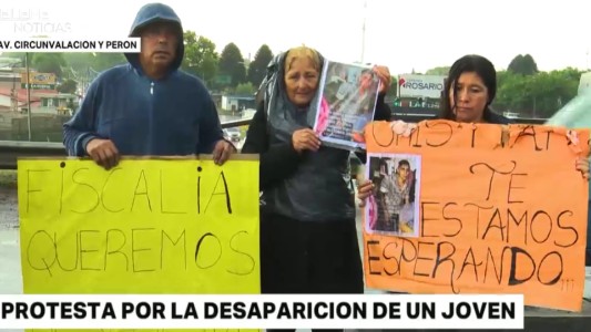Familiares de un joven desaparecido reclaman que se inicie una búsqueda "urgente"