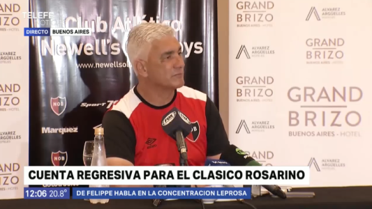 De Felippe: “El grupo está fuerte para el partido, llegamos bien”