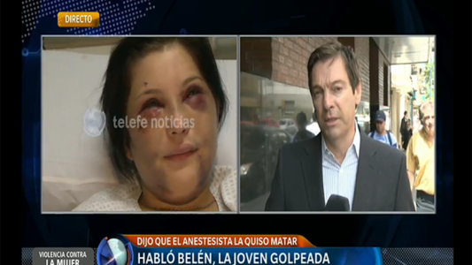 Víctima del anestesista: "Me recontra pegó; me quería matar"