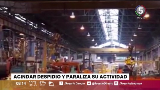 Acindar despidió a todos los empleados de la planta Navarro