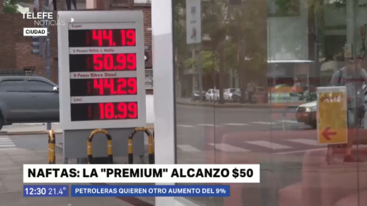 Con el nuevo aumento del fin de semana, la nafta premium superó los 50 pesos