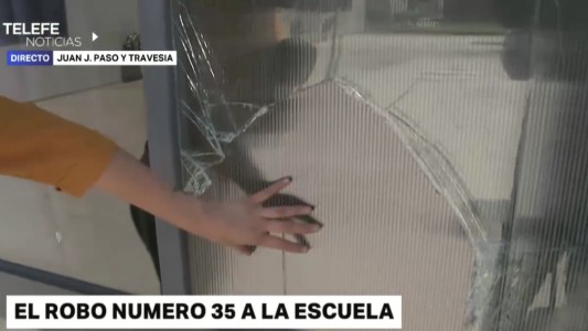 Una escuela de zona norte sufrió su robo número 35