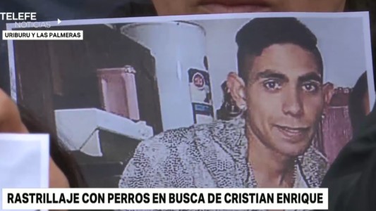 Realizaron rastrillajes con perros adiestrados en busca de un joven desaparecido en zona oeste
