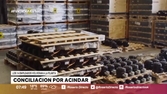 Acindar: 14 trabajadores volverán a la planta por una conciliación obligatoria