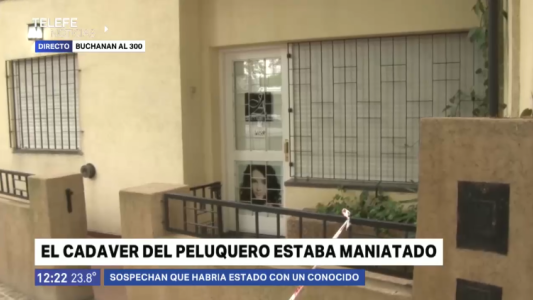 Hallaron el cadáver de un hombre en una peluquería