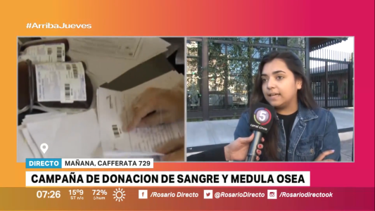 Convocan a una jornada de donación de sangre en el Mercado del Patio