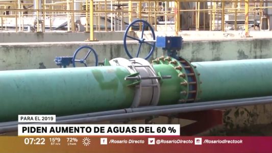 Aguas Santafesinas solicitó un aumento del 60% para 2019