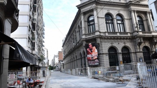 Casco Histórico: reabren el tránsito por calle Mendoza pero continúan las obras sobre Laprida