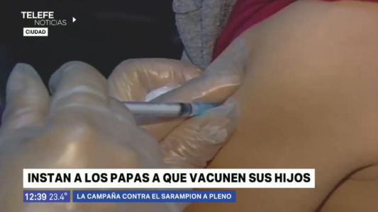 Sarampión: en Rosario más de 37 mil niños y niñas no se vacunaron