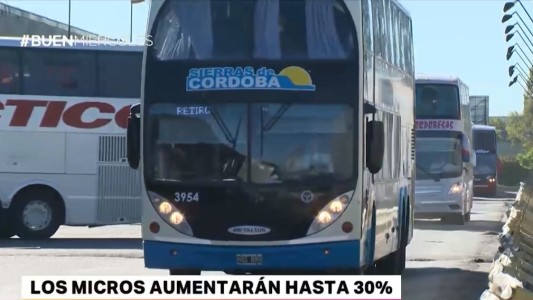 Aumentan los micros de larga distancia