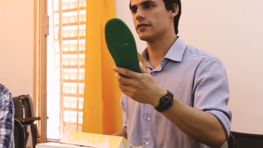 Creó una plantilla para prevenir amputaciones en personas con diabetes