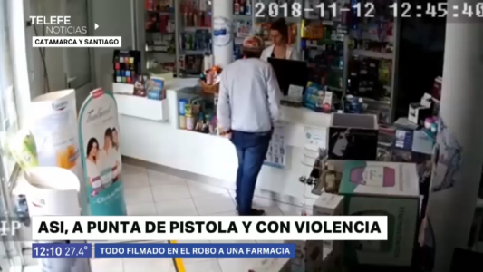 Pichincha: un delincuente robó en una farmacia a punta de pistola