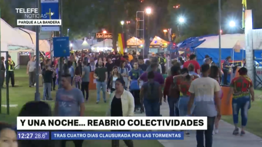 Volvió Colectividades luego de cuatro noches: la fiesta se extenderá hasta el martes