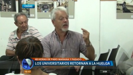 Docentes universitarios vuelven al paro el miércoles y jueves de esta semana