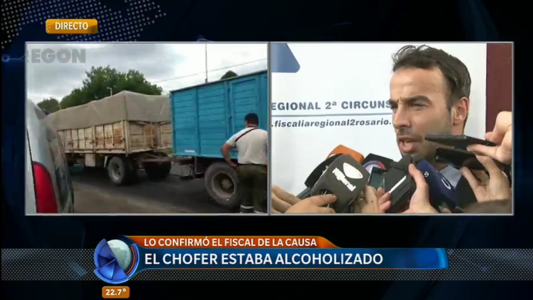 Confirmaron que el camionero que atropelló y mató a un manifestante estaba alcoholizado