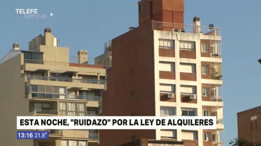 Inquilinos realizarán un ruidazo para apoyar la Ley de Alquileres