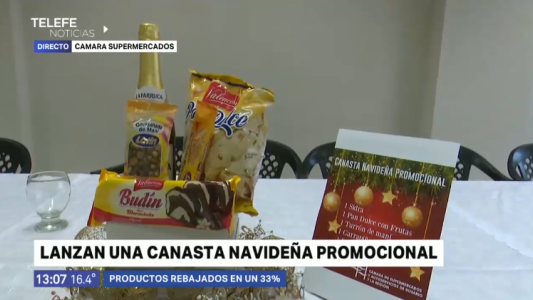 La Cámara de Supermercados lanzó la canasta navideña más barata del país
