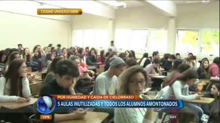 La Facultad de Psicología pide declarar la "emergencia edilicia"