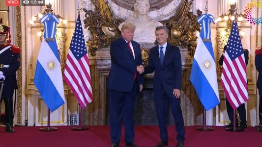 Macri y Trump se reúnen en Casa Rosada: "Vamos a encontrar formas de trabajo conjunto"