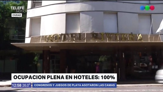 Ocupación hotelera casi completa en Rosario
