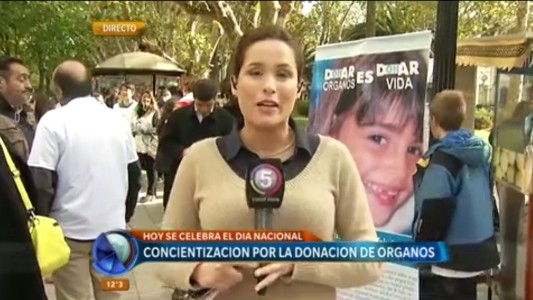 Día Nacional del Donante de Órganos: conmemoración y concientización en la Plaza Pringles