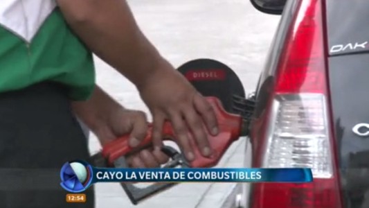Alertan por la caída en la venta de combustibles