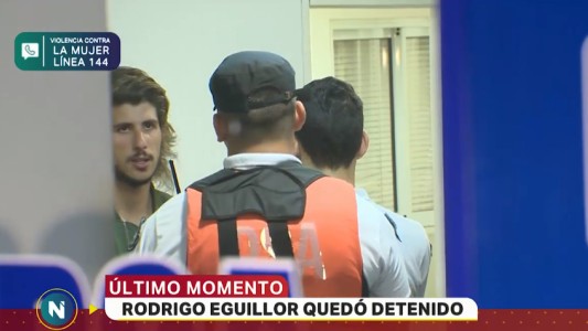 Rodrigo Eguillor fue detenido en Ezeiza y no podrá salir del país