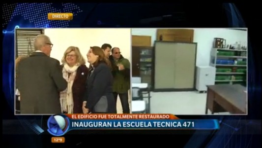 Luego de 22 años de obra se inaugura la Técnica 471